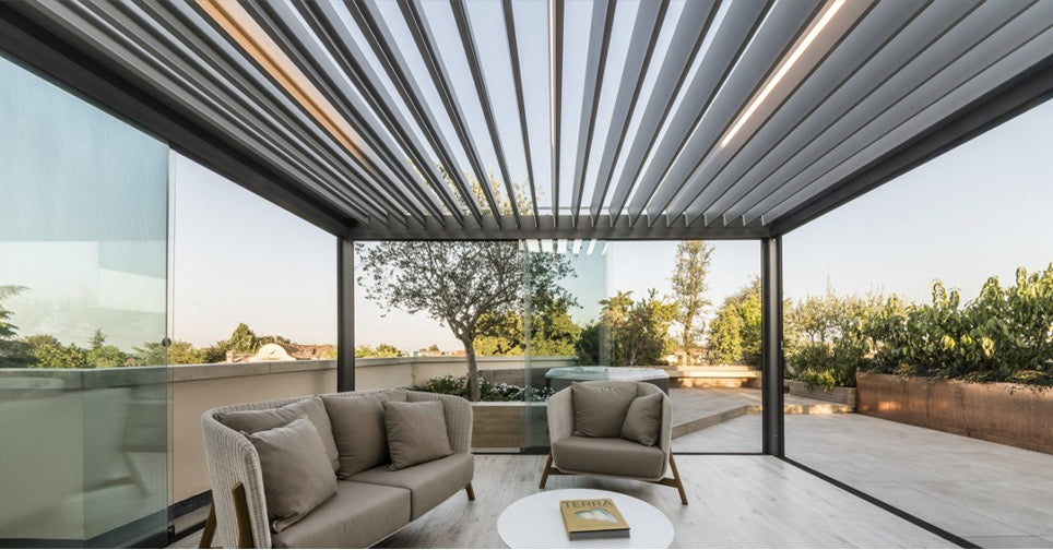 Pergotende autoportanti